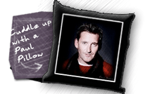 Cuddle up with a Paul pillow